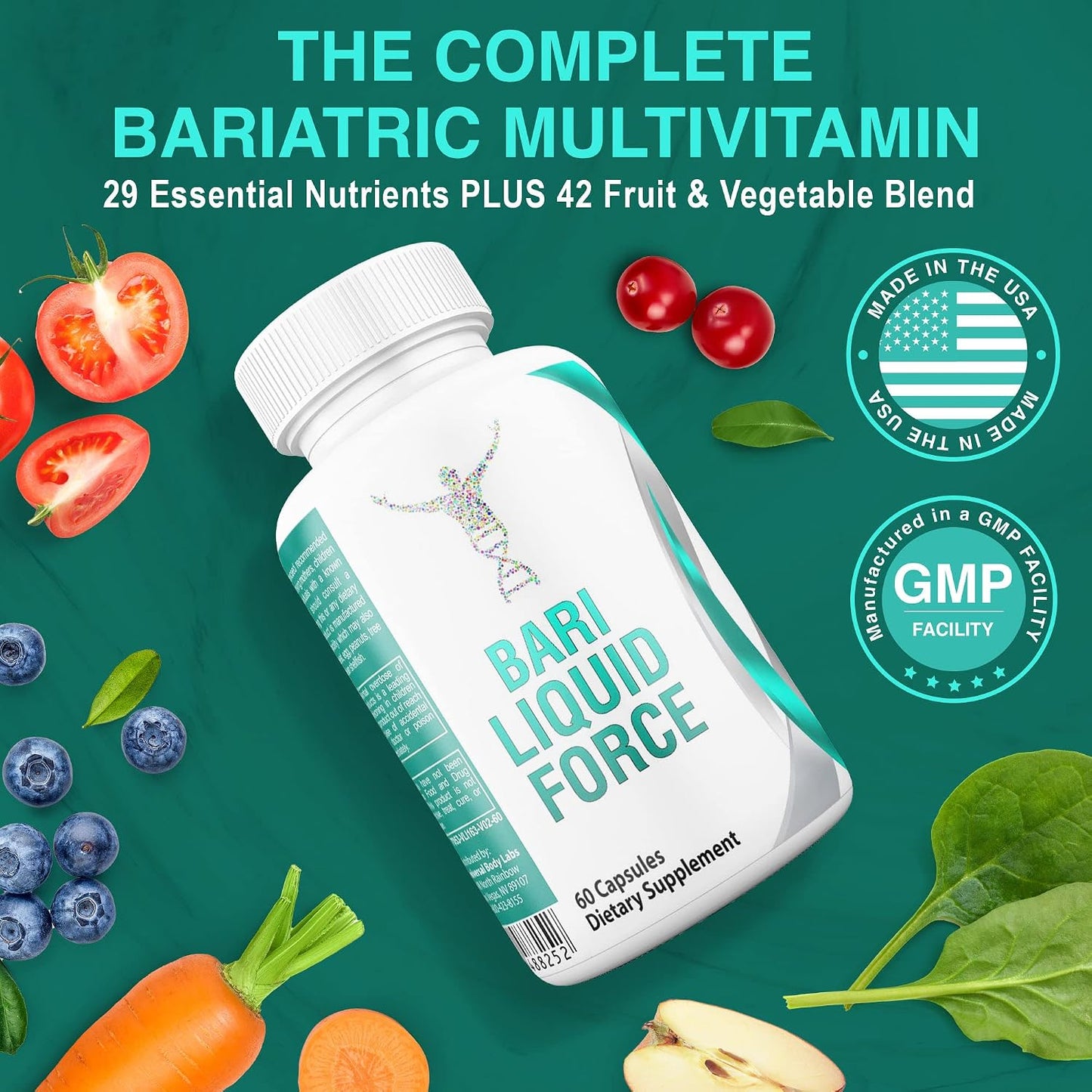 Universal Body Labs Bariatric Liquid Force Vitamin 2-Pack - görsel 7
