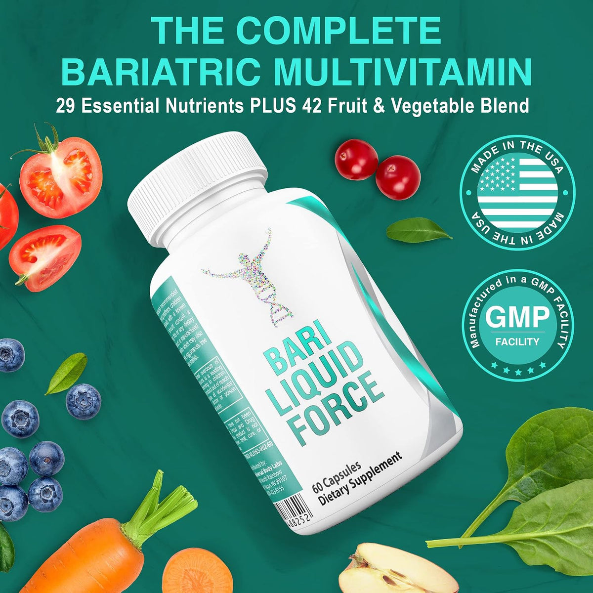 Universal Body Labs Bariatric Liquid Force Vitamin 2-Pack - görsel 7