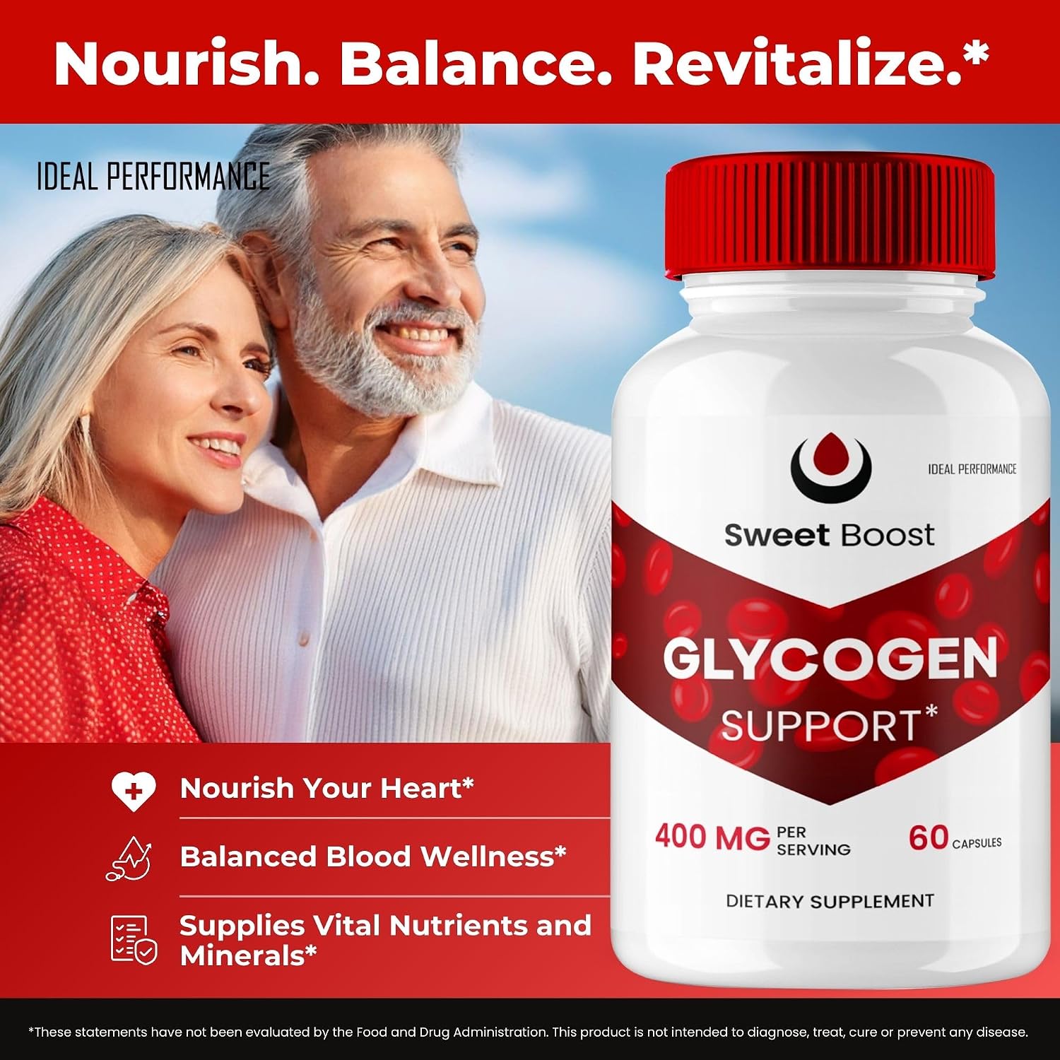 Sweet Boost Capsules - Dietary Supplement for Glycogen Support (5 Pack) - görsel 5