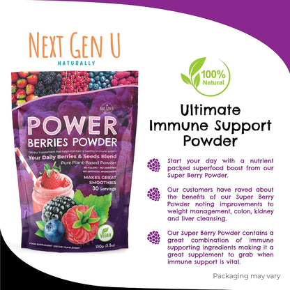 Super Berry Powder - Berry Superfood Blend for Smoothies and Detox