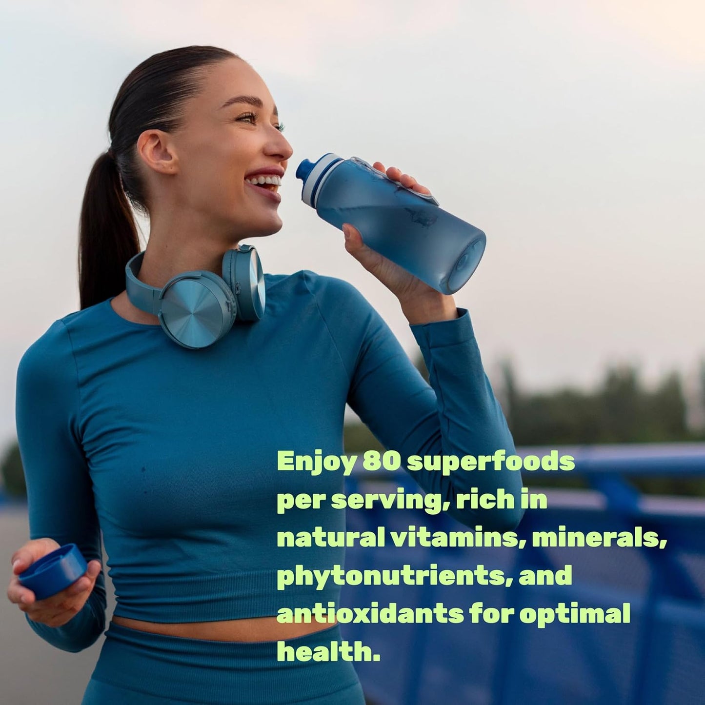 Nature’s Fruits & Veggies Supplement, 240 Veggie Capsules – 80 Whole Food Superfoods for Daily Balance – Non-GMO, Gluten-free - görsel 4