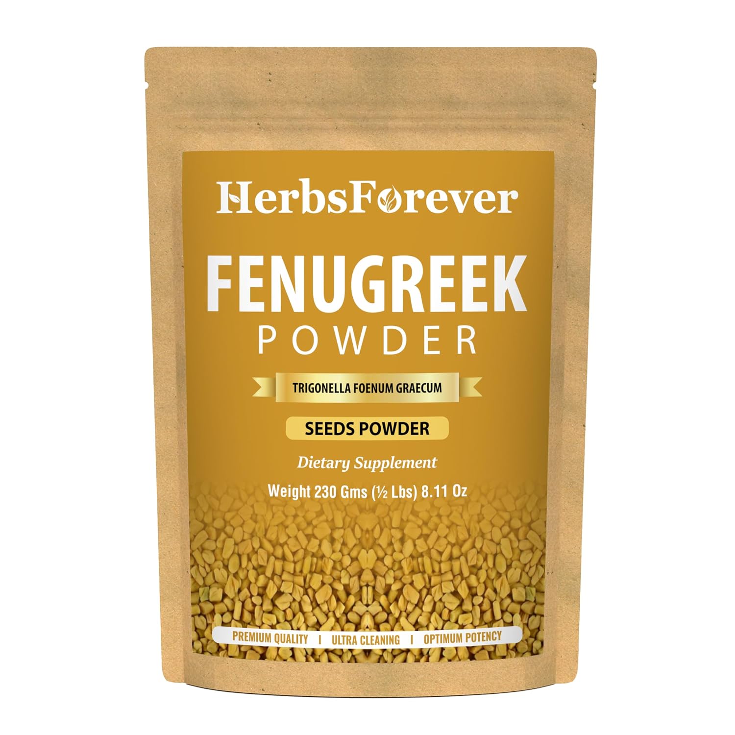 HerbsForever Fenugreek Powder (Seeds) - 230g - görsel 1