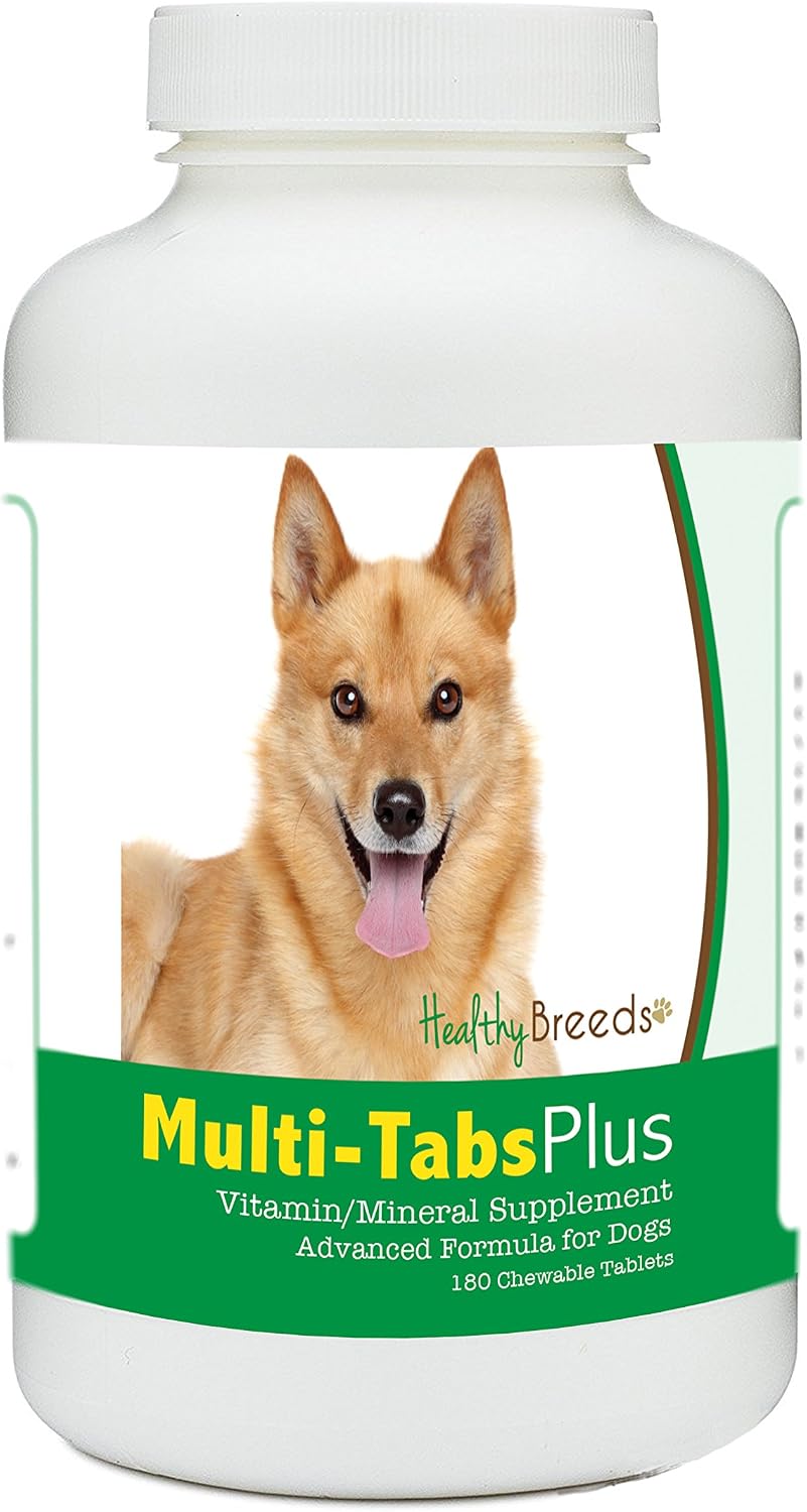 Healthy Breeds Finnish Spitz Multi-Tabs Plus Chewable Tablets (180 Count) - görsel 1
