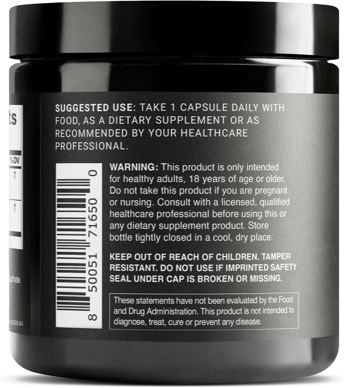 Toniiq Tongkat Ali and Fadogia Agrestis - Ultra-High Potency 200:1 & 30:1 Blend - 120 Capsules - görsel 8
