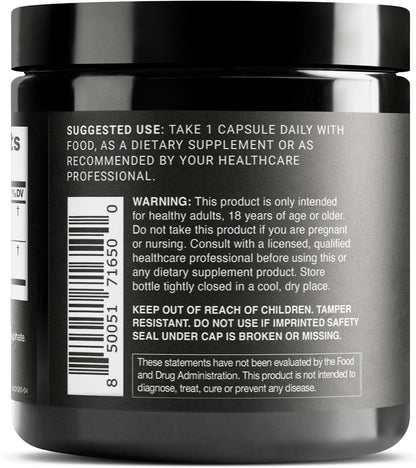 Toniiq Tongkat Ali and Fadogia Agrestis - Ultra-High Potency 200:1 & 30:1 Blend - 120 Capsules