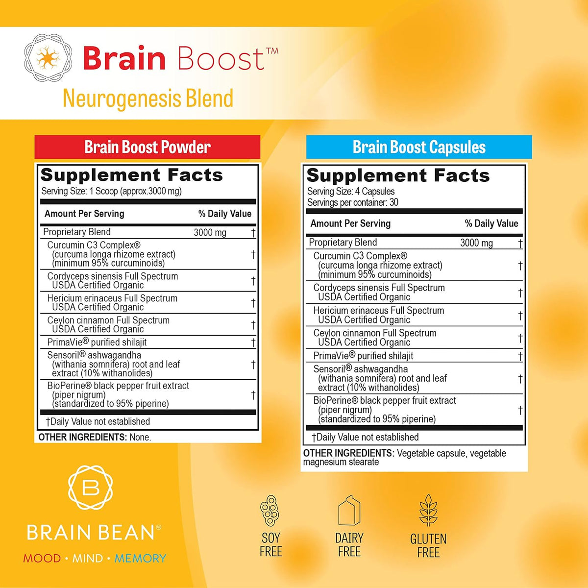 Brain Bean Brain-Boost (Formerly Brain Bean) - görsel 4