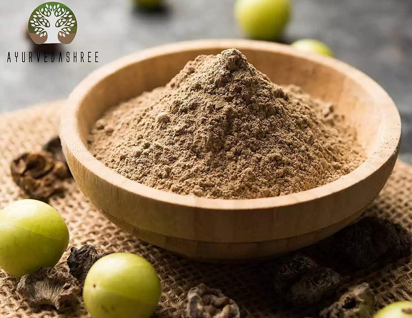 AYURVEDASHREE Amla Powder (Amalaki) - Raw, Vegan, 100g - görsel 1