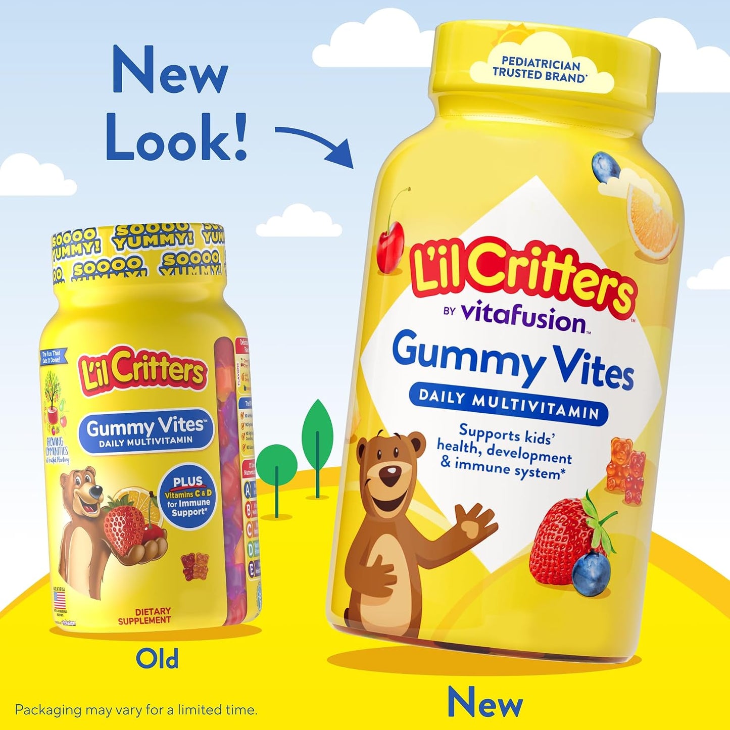 L'il Critters Gummy Vites Kids Multivitamin | 190 Gummies - görsel 3