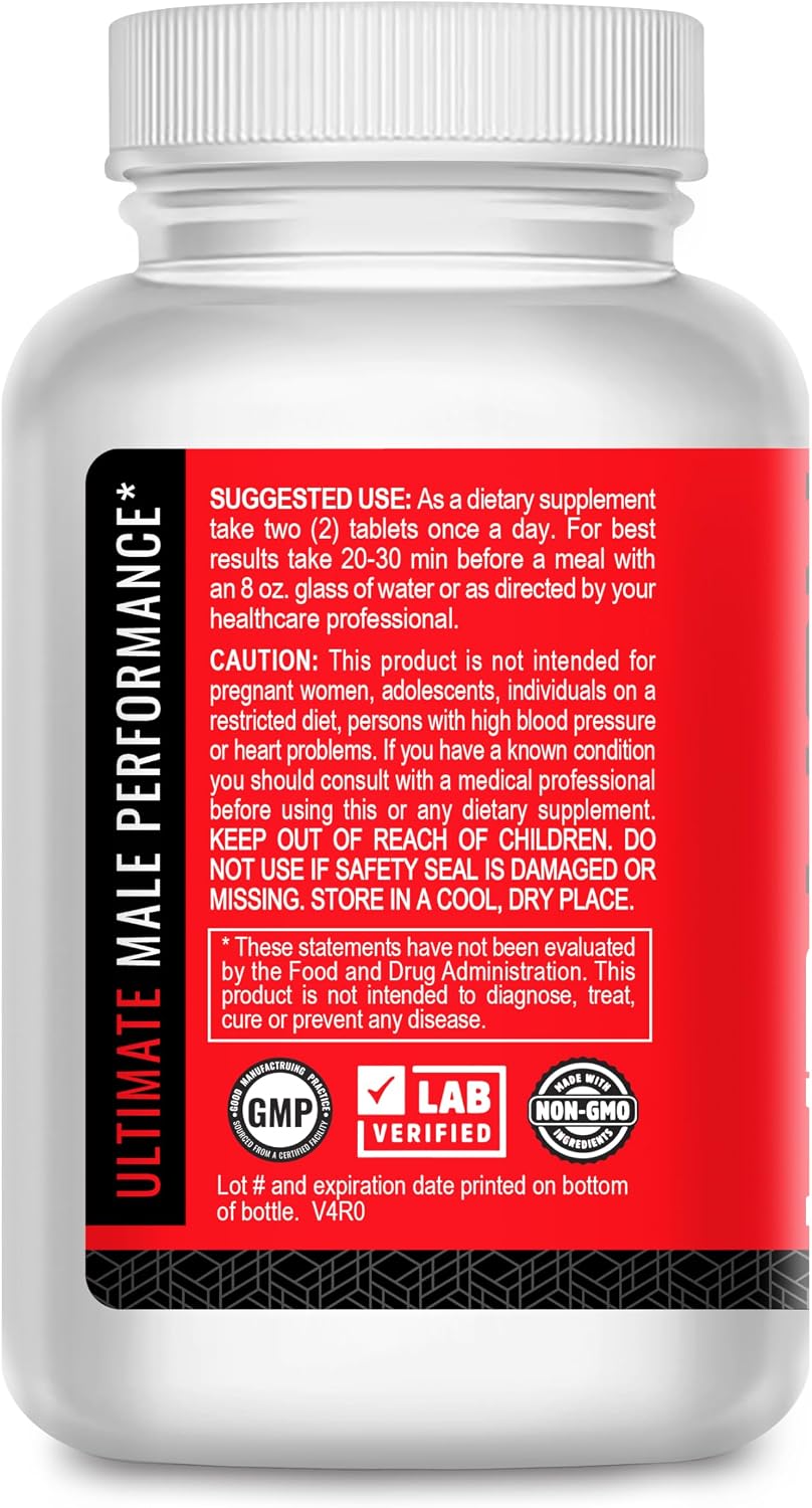 Mr Man - Male Performance and Endurance Tablets (60 Tablets) - görsel 2