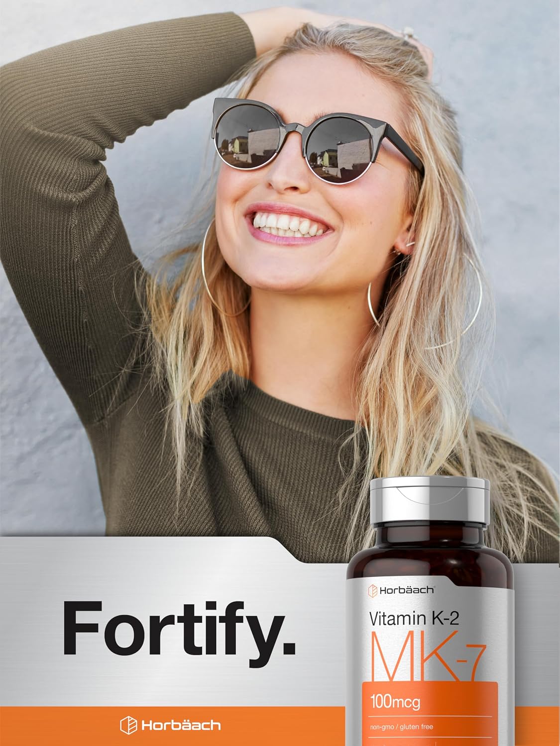 Horbäach Vitamin K2 MK7 100mcg | 250 Softgels | Non-GMO, Gluten-free Supplement - görsel 6