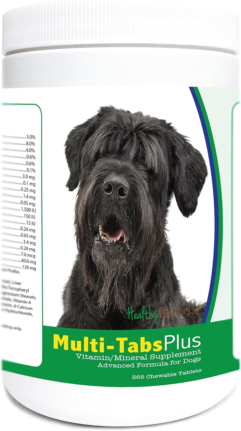 Healthy Breeds Black Russian Terrier Multi-Tabs Plus Chewable Tablets 365 Count - görsel 1