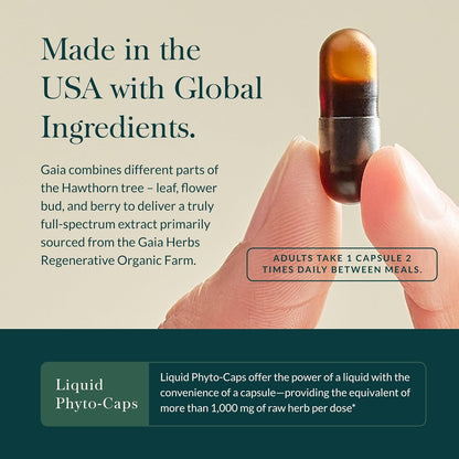 Gaia Herbs Period Cycle Serenity - with Saffron for Mood Support - 60 Vegan Liquid Phyto-Caps (60 Servings)