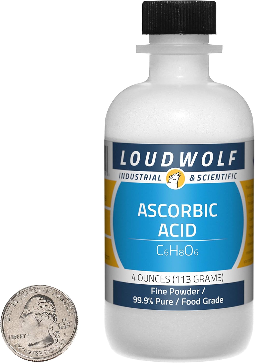 Ascorbic Acid / 113g Bottle / 99.9% Pure Food Grade Fine Powder / USA - görsel 1