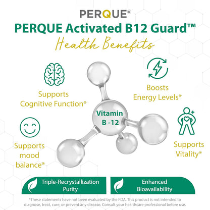 Perque Activated B-12 Guard - 2000 mcg, 100 Lozenges