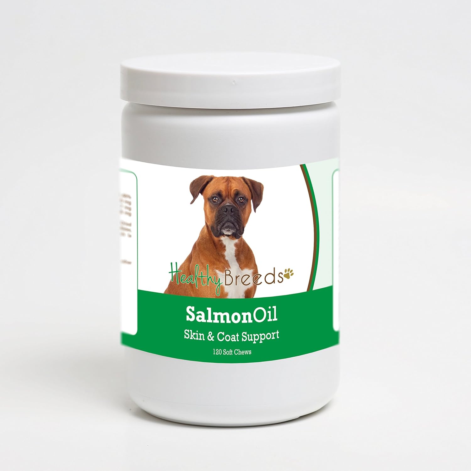 Healthy Breeds Boxer Salmon Oil Soft Chews 120 Count - görsel 1
