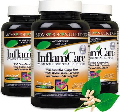 Moms For Nutrition InflamCare 3000mg Women's Formula - Gluten-free - 120 Count