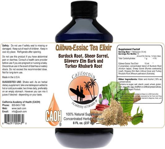 Ojibwa-Essiac Tea Elixir – 237 ml from CAOH
