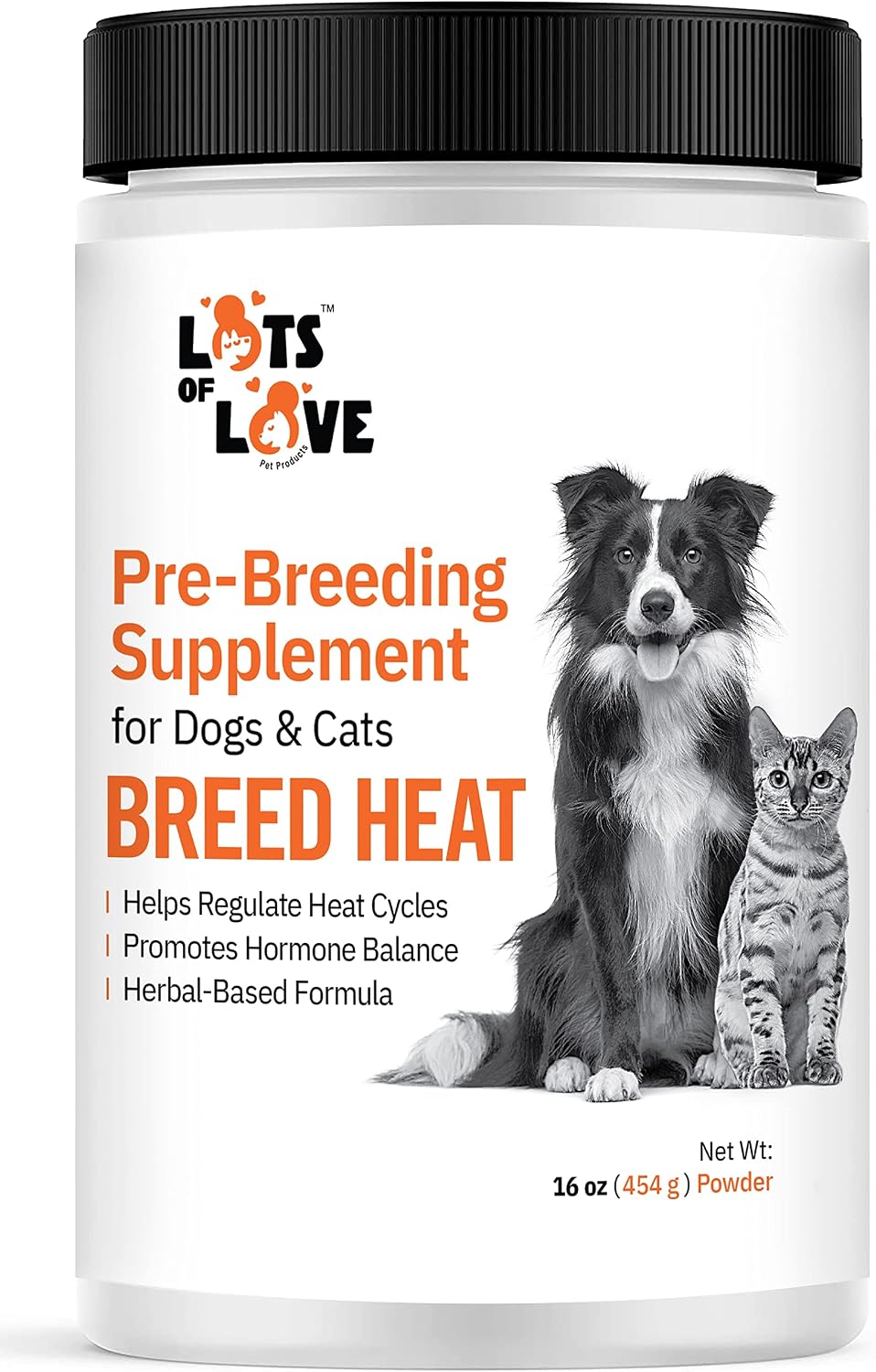 Breed Heat - Breeding & Reproductive Supplement for Dogs & Cats (Formerly Thomas Labs, Same Product) - 454 g Powder - görsel 1