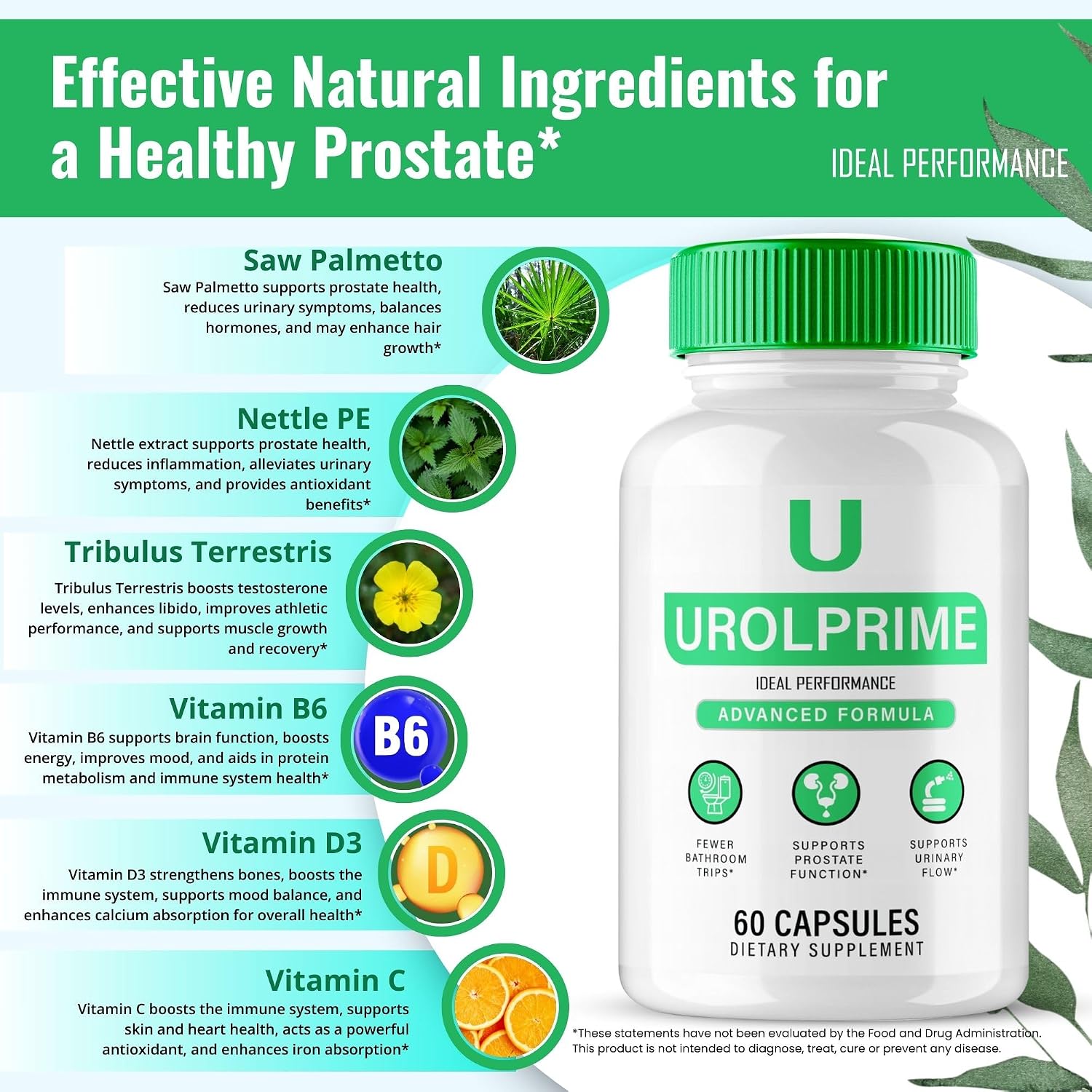 Urol Capsules – Official Prostate Support Supplement (5 Pack) - görsel 6