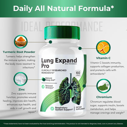 Lung Expand Pro Blood Capsules