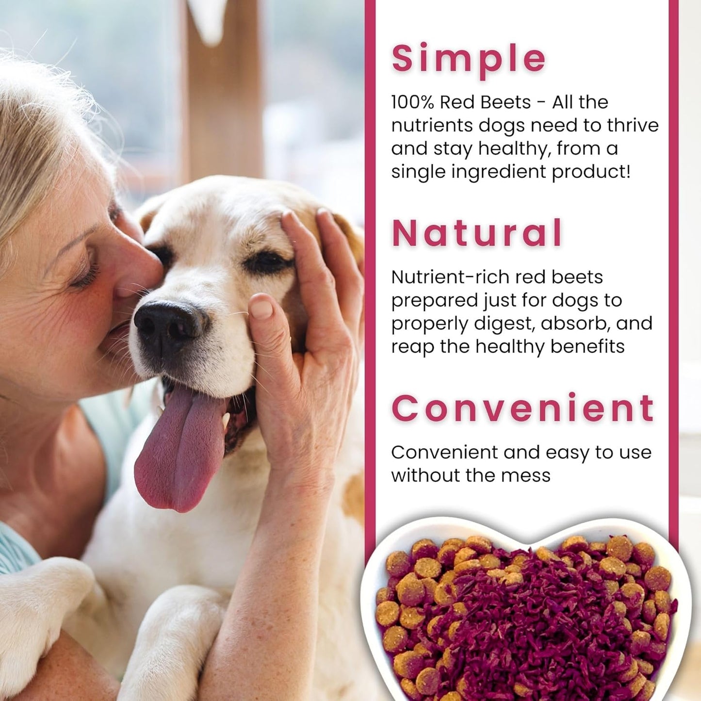 Olewo Red Beets for Dogs Granules – 623 g - görsel 8