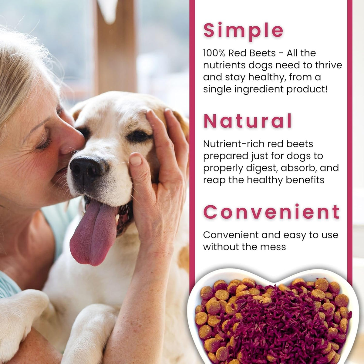 Olewo Red Beets for Dogs Granules – 623 g - görsel 8