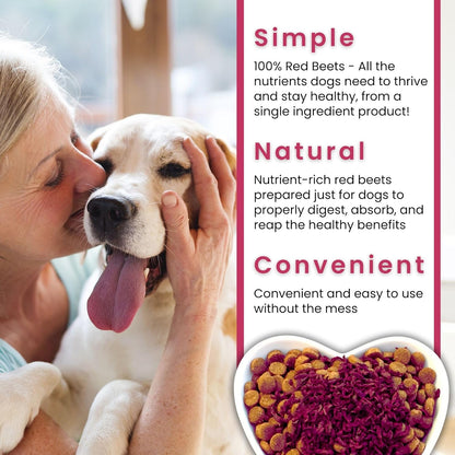 Olewo Red Beets for Dogs Granules – 623 g