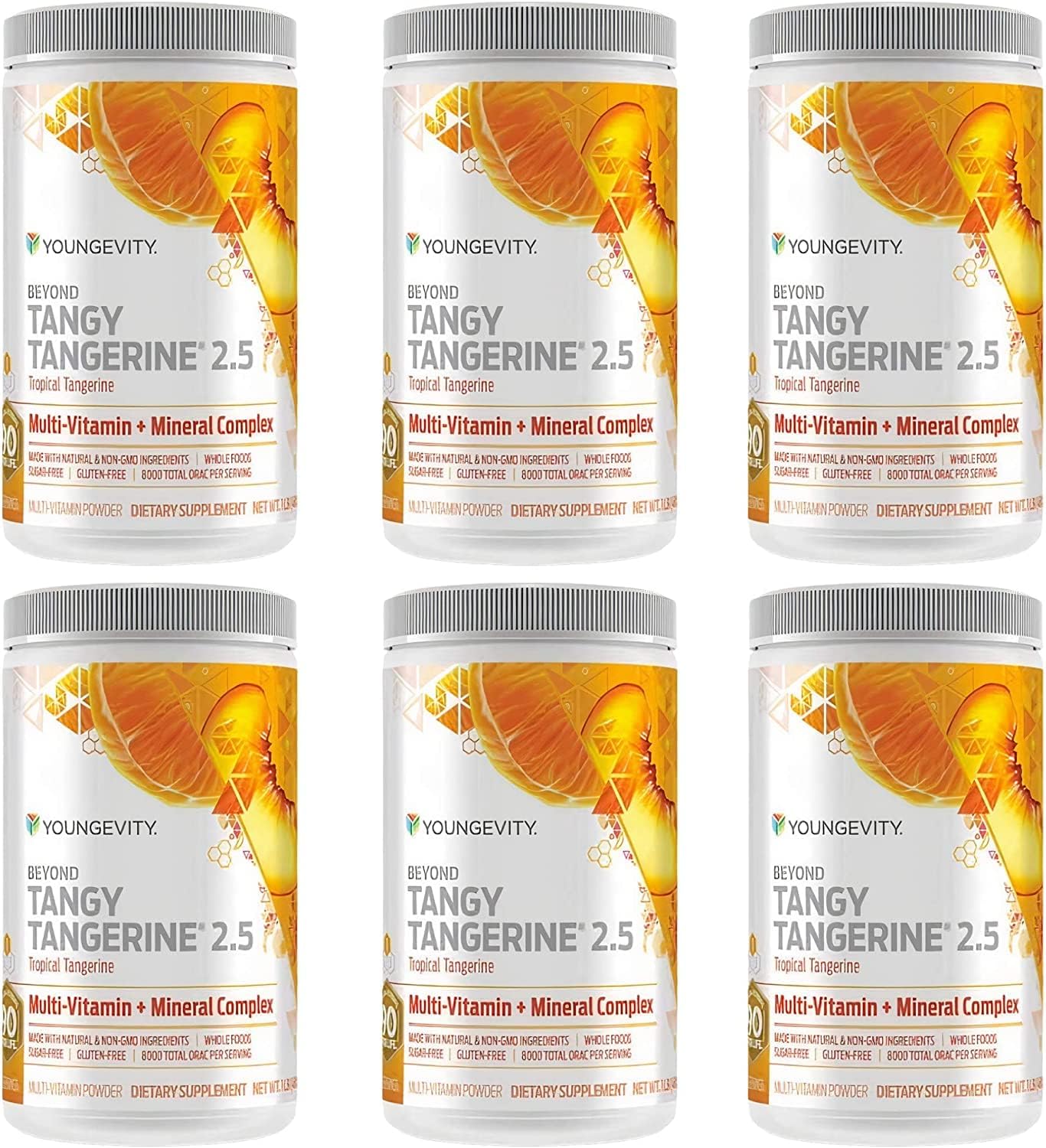Youngevity Beyond Tangy Tangerine 2.5 Tropical Tangerine - Ultimate Multivitamin and Mineral Complex - görsel 1