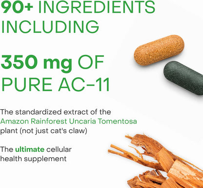Healthycell AM/PM Healthspan System – Over 90 Nutrients for Cellular Nutrition