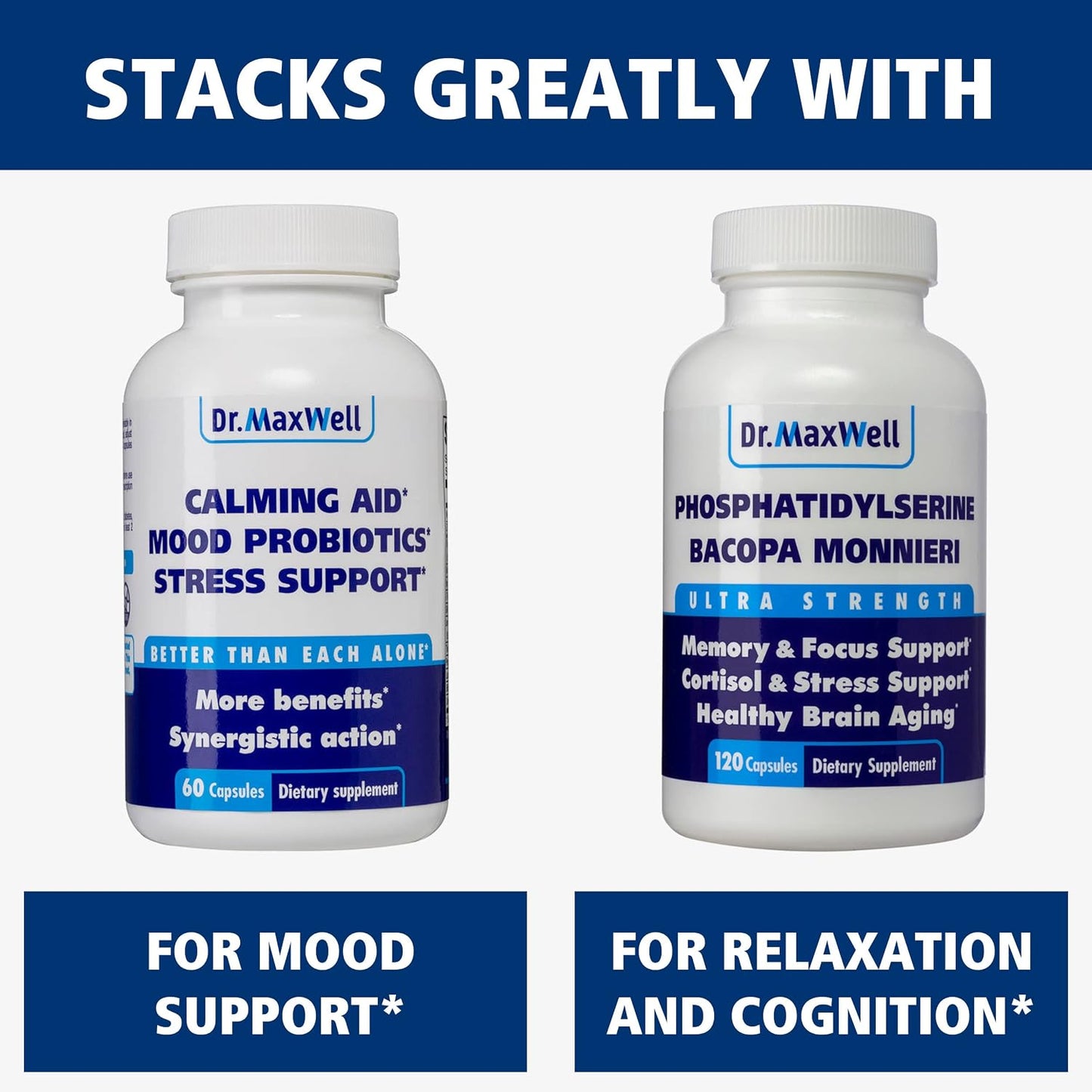 Dr. Maxwell Cortisol Manager Supplement – 120 Capsules - görsel 5