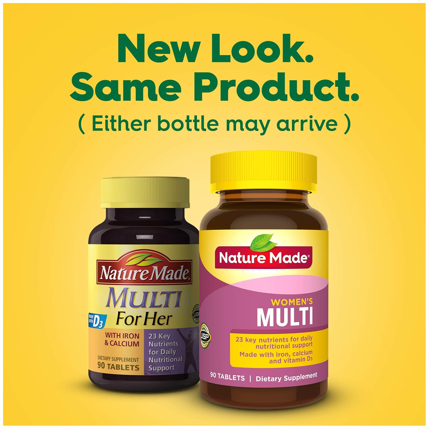 Nature Made Women's Multivitamin Tablets, 90 Count - görsel 2