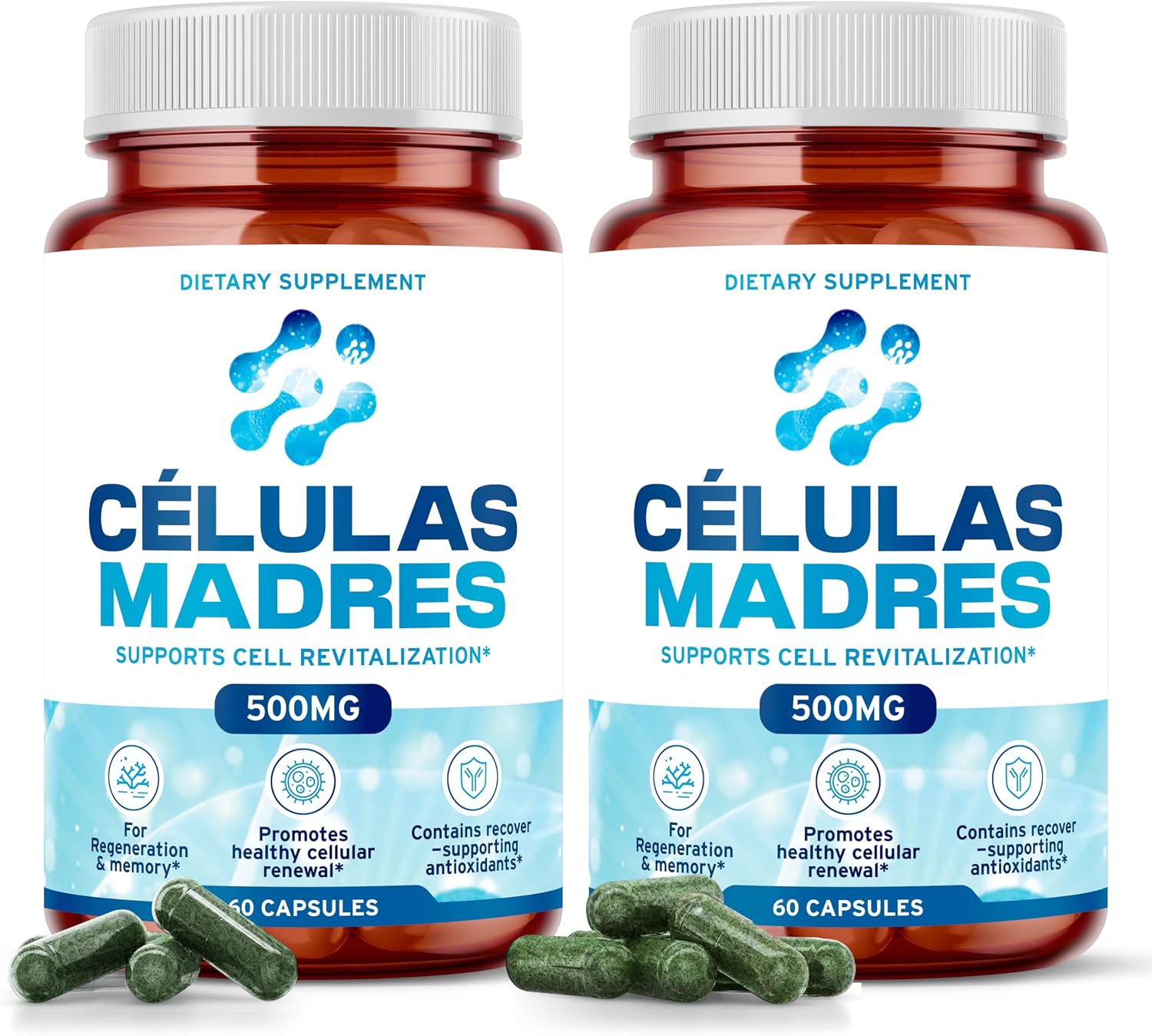 AURA VITAMINS Stem Cell Supplement 500mg (120 Capsules) - görsel 1
