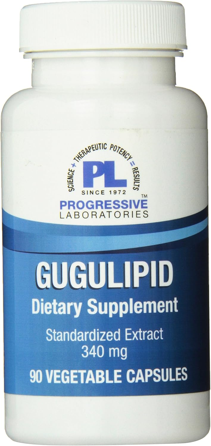 Progressive Labs Gugulipid Supplement – 90 Capsules - görsel 1