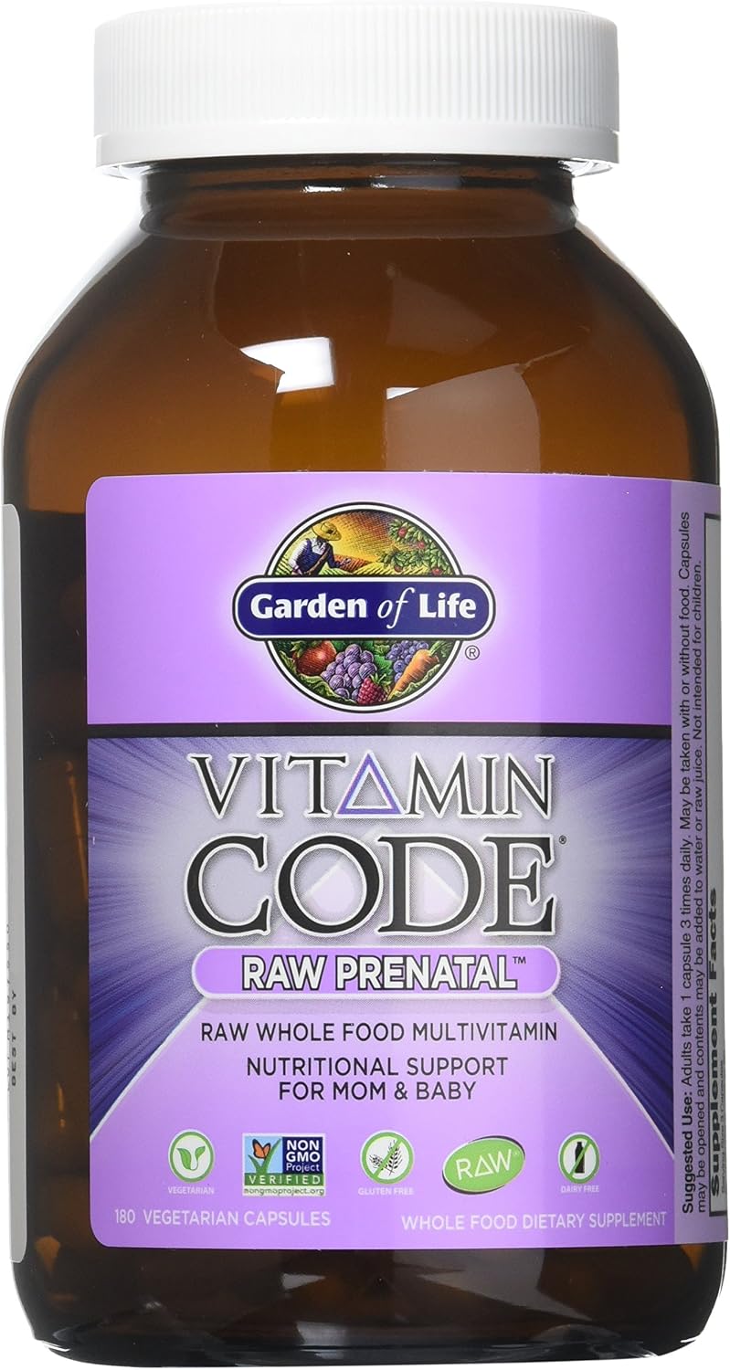 Garden of Life Vitamin Code RAW Prenatal, 90 Capsules - görsel 1