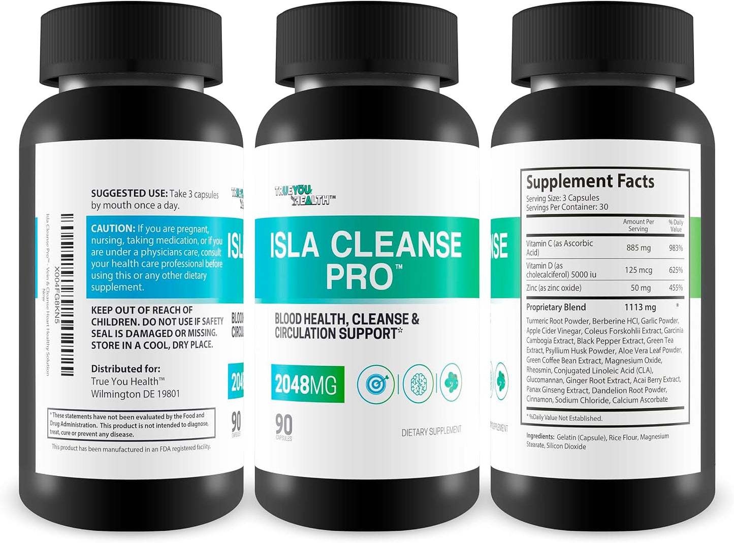 Isla Cleanse Pro - Full Body Detox & Circulation Support Supplement - görsel 2