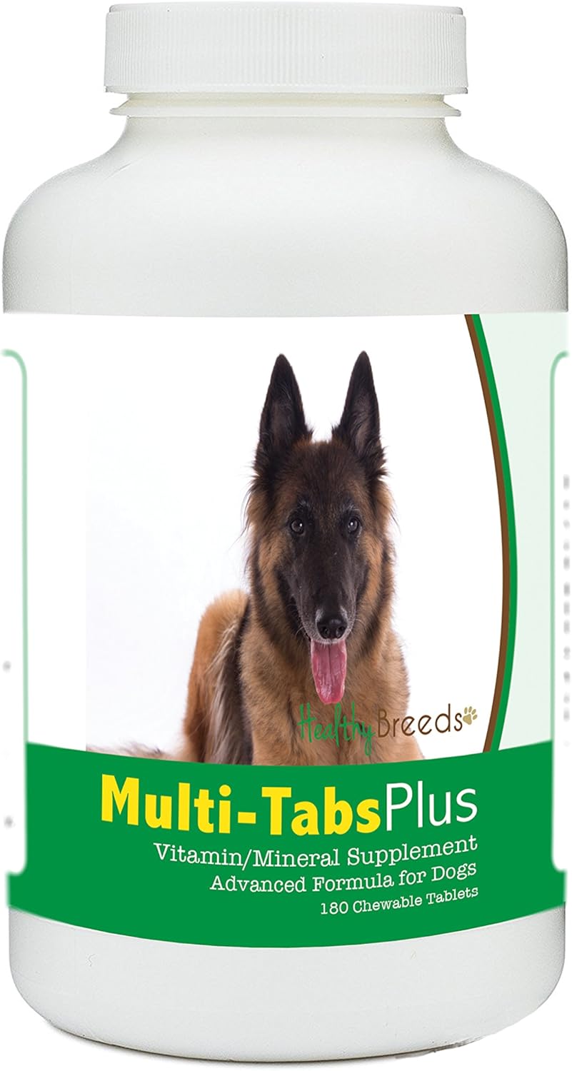 Healthy Breeds Belgian Tervuren Multi-Tabs Plus Chewable Tablets 180 Count - görsel 1