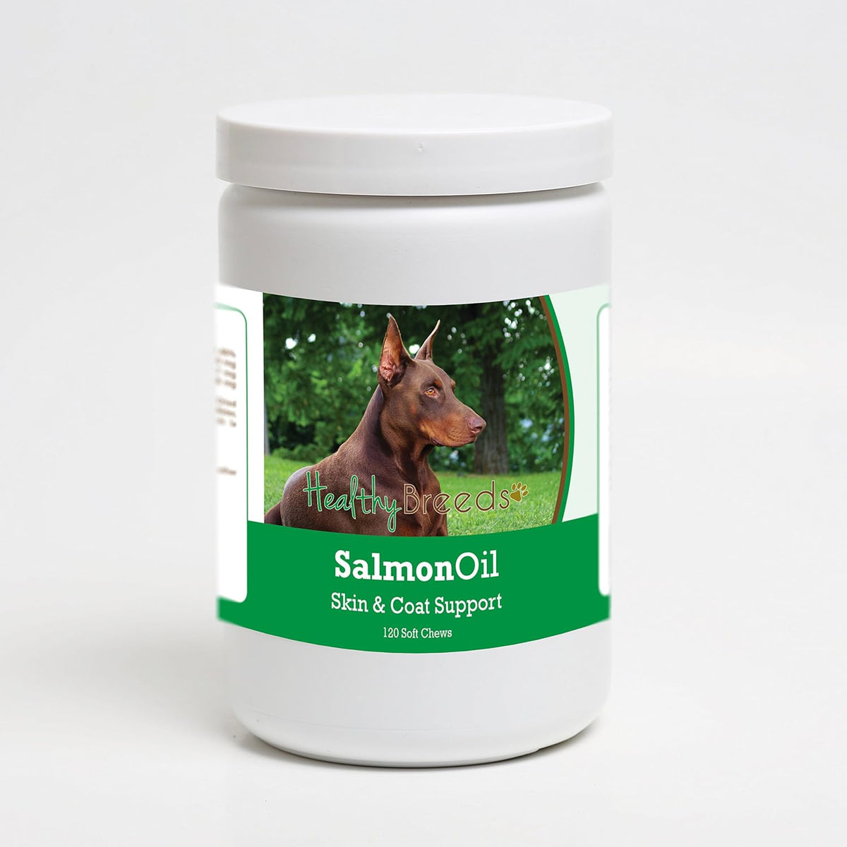 Healthy Breeds Doberman Pinscher Salmon Oil Soft Chews 120 Count - görsel 1
