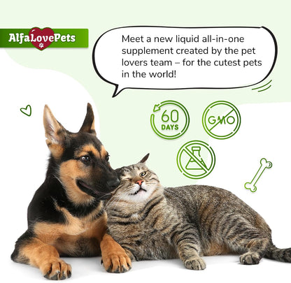 Alfa Love Pets Urinary Tract Support for Cats and Dogs - Cranberry Supplement - 2 oz