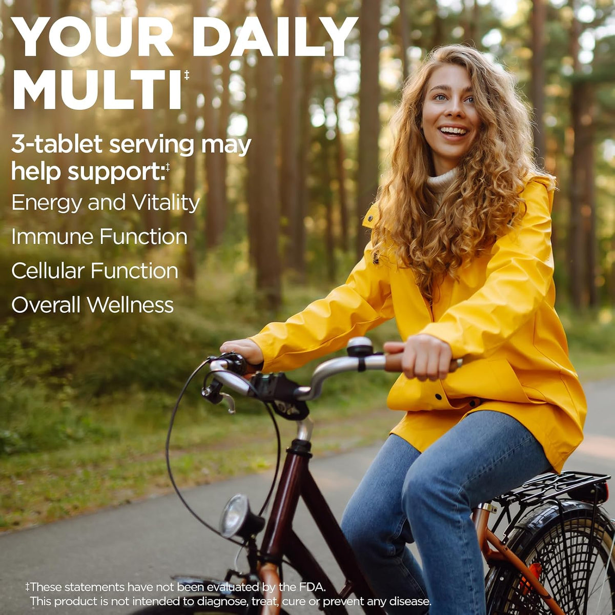 Kal Enhanced Energy - Multivitamin with Green Foods and ActiSorb - 90 Tablets - görsel 3