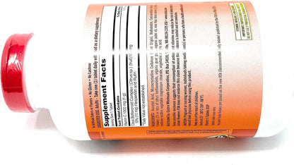 Kirkland Signature Vitamin C 1000 mg, 500 – Energy Metabolism: It also contributes to normal energy-yielding – Image 4