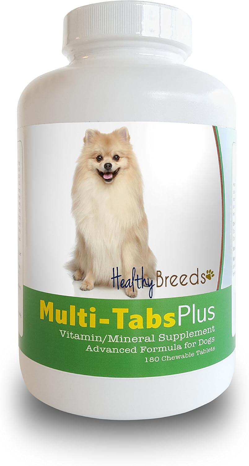 Healthy Breeds Pomeranian Multi-Tabs Plus Chewable Tablets, 180 Tablets - görsel 1