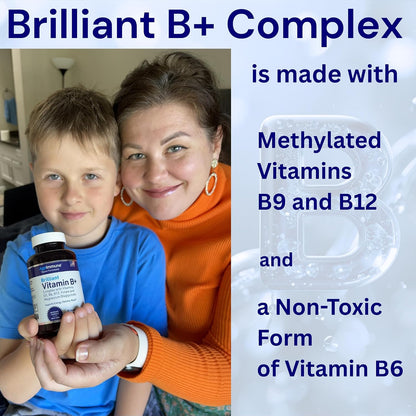 AgeImmune Vitamin B Complex with Vitamin D3, B12, B6, Magnesium Bisglycinate, and Folate as Methylfolate – 60 Capsules – No Niacin