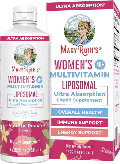 MaryRuth's Multivitamin Liposomal for Women 40+ | 450 ml