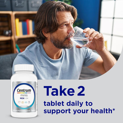 Centrum Minis Silver Multivitamin for Men 50 Plus, 280 Tablets