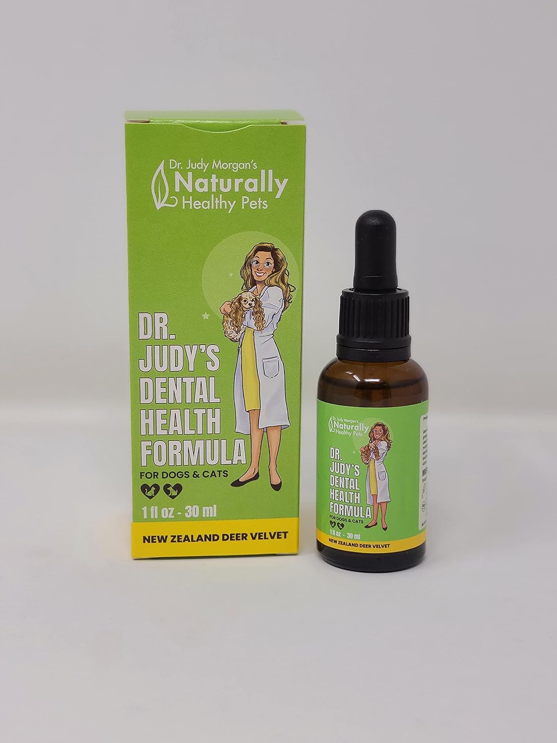 Dr. Judy Morgan's Dental Health Formula for Dogs & Cats, 30 ml - görsel 4