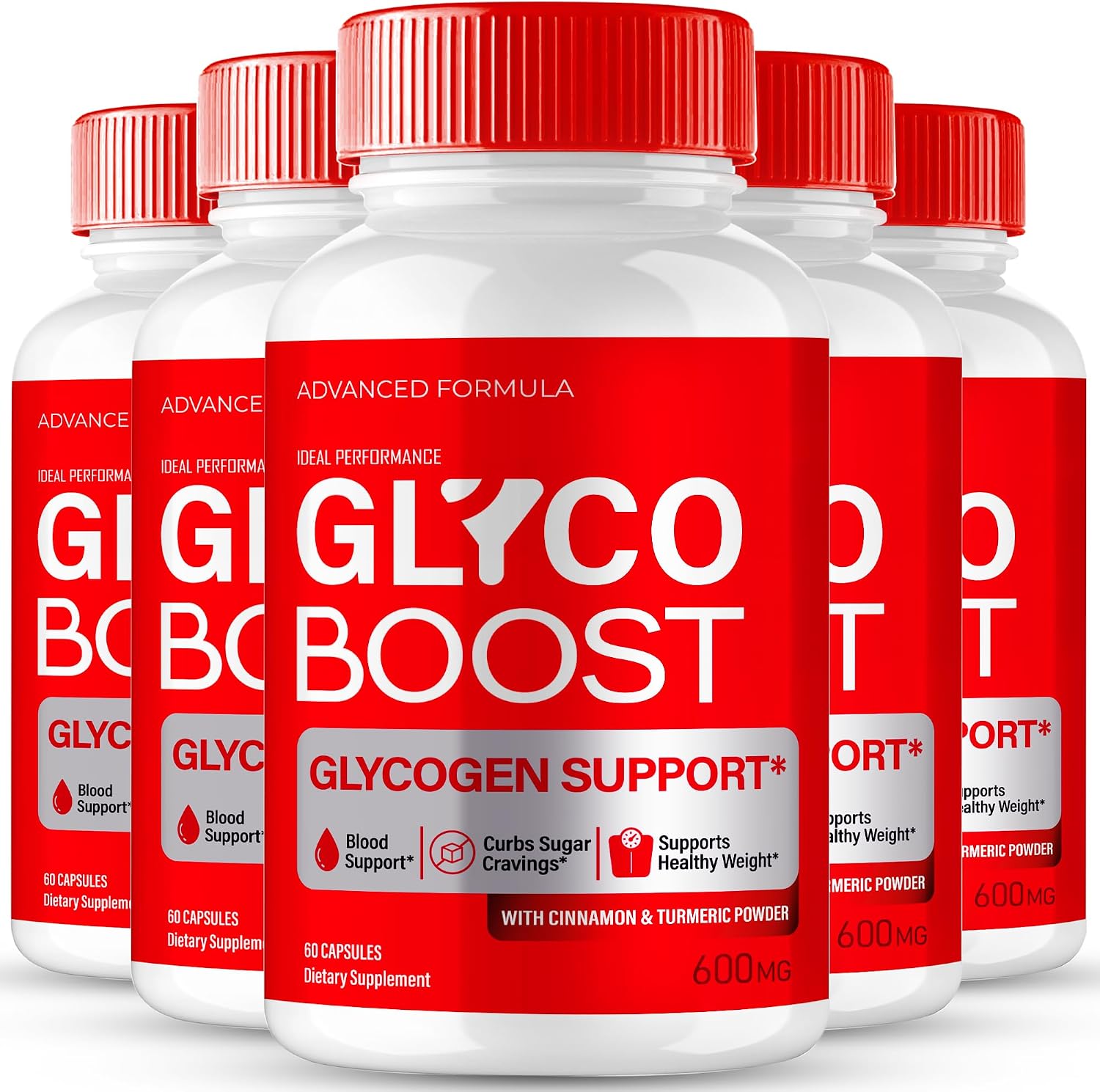IDEAL PERFORMANCE Glyco Boost Blood Capsules, Premium Formula for Healthy Circulation & Stable Levels (5 Pack) - görsel 1