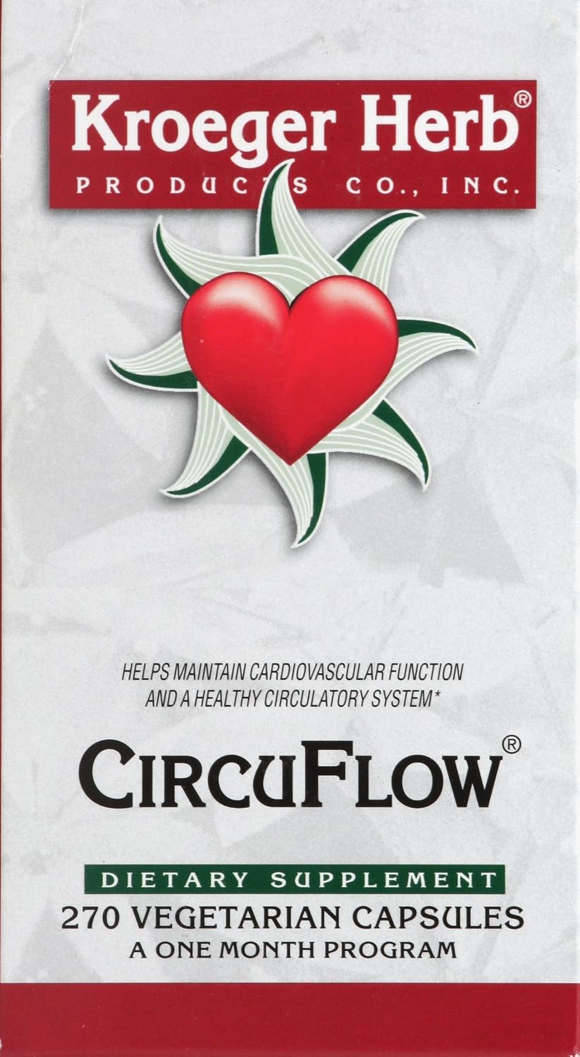 Kroeger Herb Circu Flow - 270 Capsules (Multi-Pack) - görsel 1