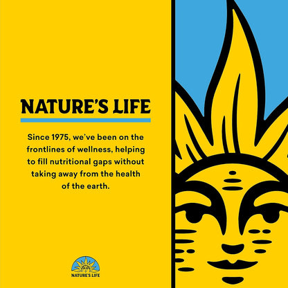 Nature's Life Fortifying Quercetin 370 mg – Bioflavonoid Support for Overall Wellbeing – 100 Vegetarian Capsules