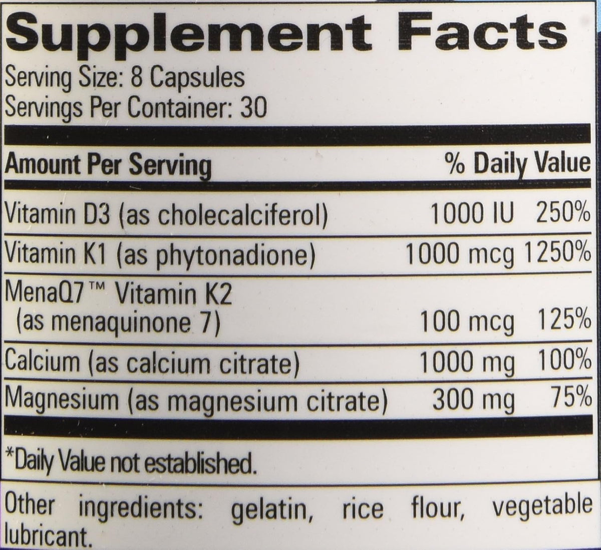 Progressive Labs Osteo-Mins PM with Vitamin D Plus K1 and K2 Food Supplement, 240 Capsules - görsel 3