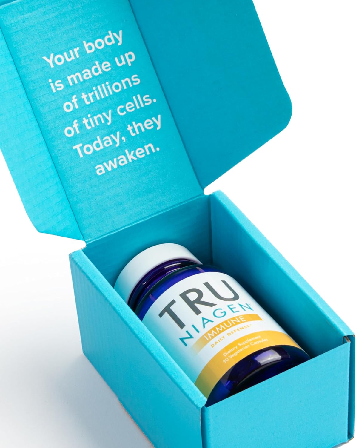 TRU NIAGEN Immune Support Supplement – Daily Defence with Niagen, Vitamin C, D3, Zinc & Theracurmin, 30ct - görsel 9
